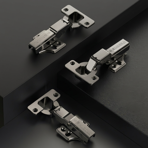 Higold Iron Furniture Hinge 16-28mm Full Mortise Soft <b>Closing</b> Minimalist Design for Wardrobe Doors - Product Image 1