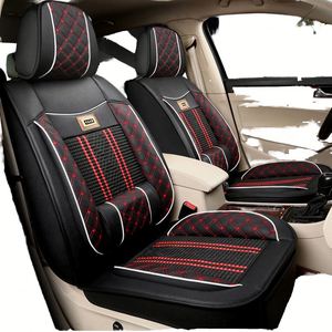 Almohada de Cuello para Auto Deportiva de Lujo, Bordada en Cuero, con Espuma Viscoelástica Impermeable, Cojín Lumbar de Espuma con Memoria - Product Image 1