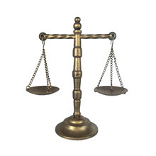 Meilleure vente nouveau Design Unique pièce maîtresse en métal équilibre Justice loi échelle décoration pièce maîtresse décor à la maison - Product Image 3