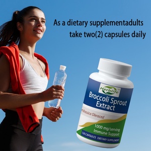 Extracto de Brocoli OEM/ODM 1000mg por Porción - 120 Cápsulas (Paquete de 2), Apoyo Inmunológico, Apoyo Antioxidante - Product Image 4