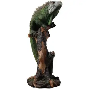 Статуэтка Животного, статуэтка ящерицы из смолы для офисного декора