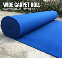 Moquette en feutre non tissé de haute qualité pour salons professionnels en extérieur et en intérieur, rouleau de moquette personnalisable, couleur sur mesure, revêtement de sol pour expositions