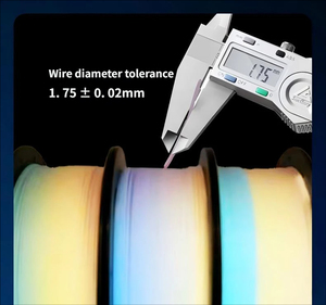 <b>PLA</b> Glow in Dark 3D Printing Filament Persistent Glow Red Blue Green Purple In Stock Direct Ship 1kg 1.75mm - Product Image 3