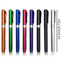 Stylo bille rétractable personnalisé avec enrouleur de papier intégré – Idéal pour l'école et le bureau