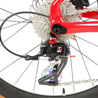Vélo pour enfants Twitter Freedom 24 pouces 700C, frein à disque hydraulique, axe 12*142mm, 22 vitesses, carbone, alliage d'aluminium, course