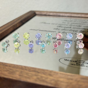 <span class=keywords><strong>Orecchini</strong></span> a Perno Delicati, Gioielli di Moda per Donne, Accessori Eleganti per Orecchie, Ideali per Uso Quotidiano, Decorazione per Feste, Regalo Ideale - Product Image 5