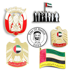 Épingle en émail fabricant personnalisé américain arabie saoudite France drapeau revers épingles en métal gros pays drapeaux des Émirats arabes unis épingle - Product Image 5