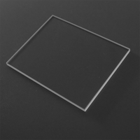 Plaque de fenêtre optique transparente Plaque de saphir d'épaisseur 0.5mm pour port de caméra
