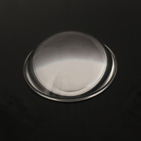 Lentille optique en verre LED 28mm de hauteur Diamètre 77mm Lampe plate convexe 3 pouces Lentilles pour phares de voiture