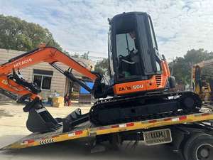 Excavadora Usada de 5 Toneladas, Original de Japón, en Venta, ZX50U-2 ZX 50 U, Máquina Excavadora de Cadenas Hitachi Zx50U, Mini Excavadora Zaxis 50U 5T - Product Image 6