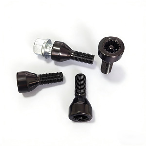 36136786419 BLACK <strong>LOCKING</strong> SECURITY <strong>WHEEL</strong> BOLTS <strong>NUTS</strong> <strong>SET</strong> for E46 E87 E90 E60 - Product Image 5