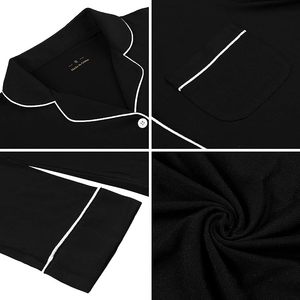 Conjunto <span class=keywords><strong>de</strong></span> pijama <span class=keywords><strong>de</strong></span> viscosa <span class=keywords><strong>de</strong></span> bambú <span class=keywords><strong>de</strong></span> 2 piezas <span class=keywords><strong>de</strong></span> lujo personalizado <span class=keywords><strong>para</strong></span> <span class=keywords><strong>mujer</strong></span> vestido bordado acogedor - Product Image 6