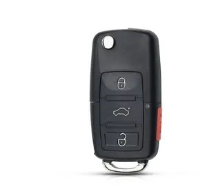 10X Car Flip Key 315MHz ID48 Chip Remote Key For VW Beetle Golf Passat Jetta HLO 1J0 959 753 AM Fob Control