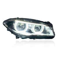 Faros Delanteros LED para BMW Serie 5 F10 F18, Faros Delanteros LED Completos 2011-2017, Luces Diurnas Delanteras, Plug and Play