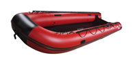 Bateau de pêche et de sport gonflable de haute qualité, 520 cm, avec plancher en aluminium, PVC 1,2 mm, haute vitesse, capacité de 12 personnes pour les sports nautiques