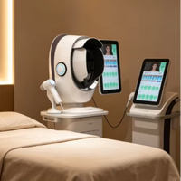 Nouvel appareil d'analyse de beauté de bureau 2026 avec analyse de la peau du visage par IA, 3 caméras, conception 3D, portable