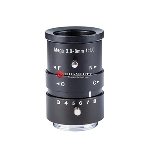 1/2 Zoll F1.0 Objektiv mit manueller Blende, 3-8 mm CS-Mount, Varifokal - Product Image 1