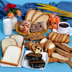Modelo de simulación de bagel y pan de soda hecho a mano, juguete de rebote lento, pan con lazo, diseño minimalista moderno, adornos decorativos para tienda - Product Image 6