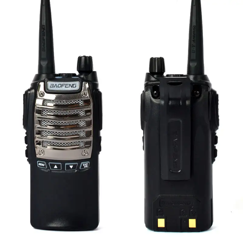 Baofeng UV-8D Dual Band VHF/UHF Walkie Talkie el Woki Toki kablosuz 10km uzun menzilli PTT & Ani kimlik Fm mobil Ham radyo