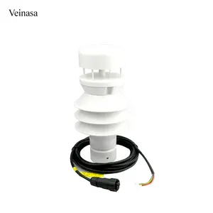 Mini-C6H <span class=keywords><strong>All</strong></span>-<span class=keywords><strong>in</strong></span>-one micro-weerstation snelweg windsnelheid regenval anemometer professionele luchttemperatuur IP65 geclassificeerd UV-weer - Product Image 1