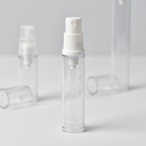 5ml 10ml 15ml Clear AS Plastic Mini Cosmetic Vacuum Cream Emulsion <strong>Bottle</strong> Sample Size <strong>Perfume</strong> Airless Fine Mist <strong>Spray</strong> <strong>Bottle</strong> - Product Image 2