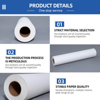 Échantillon gratuit de papier transfert thermique pour imprimante à sublimation, séchage rapide, 100g, papier de sublimation