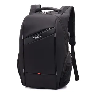 High quality fashion leisure waterproof business usb charging and headphone port women men laptop backpack