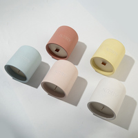 AIKUN - Fabrication sur mesure en usine, prix direct, bougie parfumée en céramique de luxe en cire de soja faite à la main