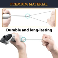 Sangle de poignet élastique réglable et souple pour lunettes VR, sangle de remplacement anti-perte pour accessoires Meta Quest 3