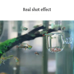 Fabriek <span class=keywords><strong>Aquarium</strong></span> Decoratie Opknoping <span class=keywords><strong>Aquarium</strong></span> Mini Kristal Acryl Glas Water Planten Cilinder Beker Voeding Accessoires - Product Image 6