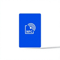 NFC 213 RFID-Karte Kundenspezifischer Druck Plastik-PVC Kontaktlose NFC-Karte Digitale Visitenkarte Social-Media-Bewertung