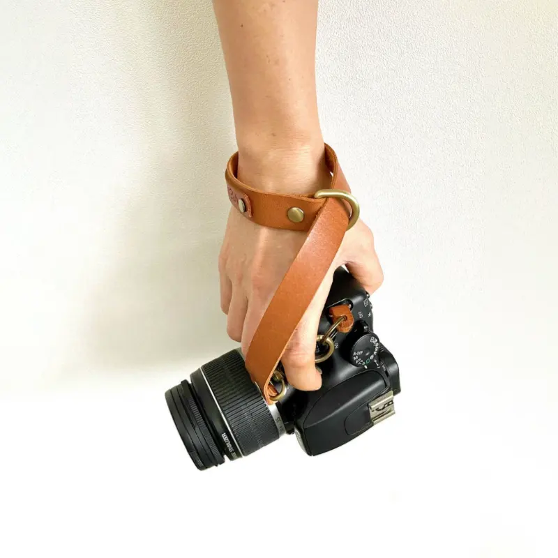 Wholesale Camera Strap Leather Camera Wrist Strap Belt For Outdoor Travel