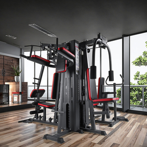 China Factory's Multifunction Integrated Home Gym Fitness Equipment Iron Cable Machine Optimal Gym Equipment Cable Machine - Product Image 1