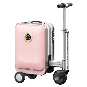 Wholesale Smart Electric Riding Luggage SE3SL Travel Business <strong>Ultra</strong> <strong>Light</strong> Portable Removable Battery Smart <strong>Suitcase</strong> - Product Image 1
