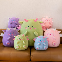 Peluche Dragon Chinois Kawaii Greenmart, Mascotte en Peluche Douce Rembourrée en Coton PP, Super Douce, Vente en Gros, Jouets en Peluche Intelligents IA