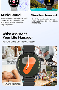 Reloj Inteligente WATCH7 MAX con Gel de Sílice IP68, Monitor de Presión Arterial y Oxígeno, Rastreador de Actividad, Despertador, Pantalla AMOLED, Contesta Llamadas - Product Image 5