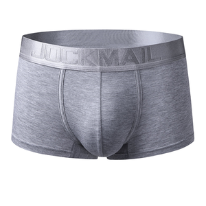 Calzoncillos Bóxer de Hombre de Alta Calidad, Corte Bajo, con Efecto U, Transpirables, de Secado Rápido, Color Sólido, Spandex/Modal, Cintura Elástica, Tejido de Punto, Impresión Digital - Product Image 1