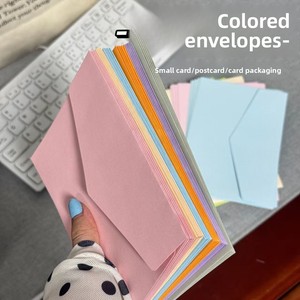 Enveloppes <span class=keywords><strong>en</strong></span> kraft de couleur unie, 10 couleurs, pour l'<span class=keywords><strong>envoi</strong></span> de lettres, de cadeaux, de cartes de vœux ; stockage et <span class=keywords><strong>envoi</strong></span> simples de lettres d'amour - Product Image 3