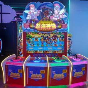 Tức Giận biển thần thánh mũi tên tương tác máy Arcade 4 người chơi máy bắn súng video hoạt động bằng tiền xu cho công viên giải trí - Product Image 1