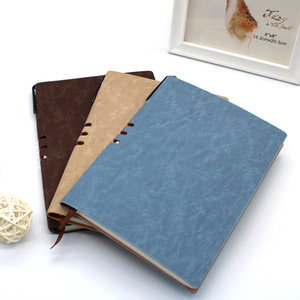 2024 cao cấp da Du lịch Nhật ký máy tính xách tay với túi in ấn logo Tạp Chí với trống trang nổi da Tạp Chí kế hoạch - Product Image 6