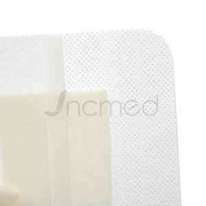 แผ่นปิดแผลอัลจิเนตแบบไม่ถักทอ แผ่นปิดแผลอัลจิเนตแบบมีกาวในตัว สำหรับการห้ามเลือดและการสมาน<span class=keywords><strong>แผล</strong></span> - Product Image 2