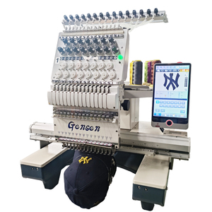 Máy thêu vi tính một đầu <span class=keywords><strong>Dahao</strong></span> A15 PRO dùng cho thêu ảnh, thêu logo áo mũ bán buôn - Product Image 1