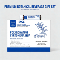 Complément enzymatique de Polygonatum 30 ml sous marque privée OEM - Extrait liquide de plante fermentée - Vitalité et santé digestive