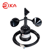 Anémomètre professionnel Rika RK100-02 OEM à impulsion d'air 0-5V en fibre de carbone avec plage de 0-45 m/s, précision de 0,3 m/s, IP65