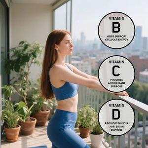 Polvere Energetica BCAA Personalizzabile Senza Zucchero con Integratore per il Recupero Muscolare, Supporto Immunitario e Aminoacidi 500g/Bottiglia per Uomini e Donne - Product Image 4