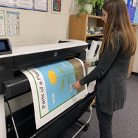 Papel Mate para Pósteres de 150 g/m², Papel de Impresión UV con Látex Ecológico para Pósteres Publicitarios en Interiores