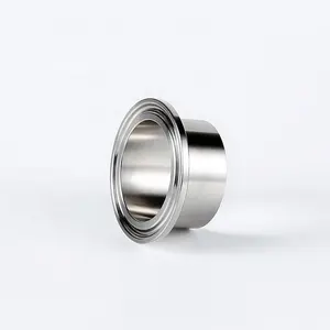 304 stainless steel sanitary clamp joint/quick-opening quick-mounting flange food-grade end/quick-mounting joint