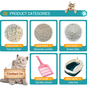 Arena para gatos de tofu barata, sabor fresco sin contaminación, arena para gatos de tofu mixta de tofu Coustum - Product Image 5