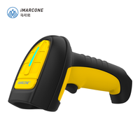 Lecteur de codes QR filaire industriel 1D 2D, conception robuste pour environnement d'entrepôt difficiles, décodage rapide, capteur CMOS, antistatique