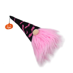 Décoration de table d'Halloween 2026 Boheng Fashion : <span class=keywords><strong>Citrouille</strong></span>, Gonk suédois en peluche, Chauve-souris rose, Gnome de Noël d'Halloween - Product Image 4